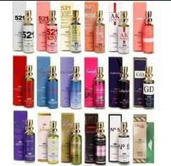 Kit com 80 Perfumes Amakha Paris 15ml