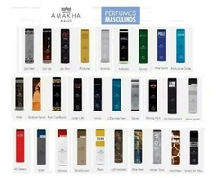 Kit com 30 Perfumes Amakha Paris 15ml