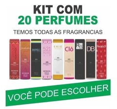 Kit com 20 Perfumes Amakha Paris