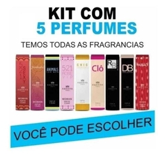 kit com 5 Perfumes 15ml Amakha Paris