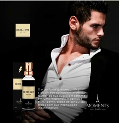 Perfume Rebel Boy - Moments Paris 15ml - Perfumes & Cosméticos