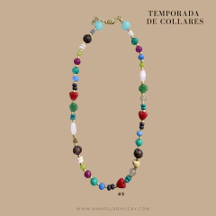 4 COLLARES VARIADOS - Amapola by Vickydelgado