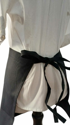 Faldon de Gabardina con Bolsillo de 40 cm - AZUL CONFECCIONES