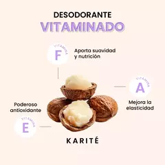 Desodorante natural MUJER INTENSE en barra - Aroma Bergamota con ALUMBRE - comprar en línea