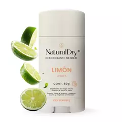 Desodorante natural en barra - limón - sin bicarbonato de sodio - Apibees
