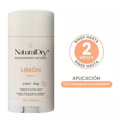 Desodorante natural en barra - limón - sin bicarbonato de sodio en internet