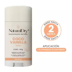 Desodorante natural NaturalDry en barra - Coco-Vainilla - tienda en línea