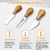 Tabla Para Quesos De Madera De Bambú 4 Capas 3 Cuchillos - tienda en línea