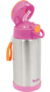 11384 - Copo Térmico Parede Dupla Com Canudo ROSA | Múltiplos de 1 - comprar online
