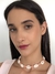 Choker Búzios Naturais + Miçangas de Florzinha