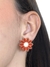 Brinco Flor Margarida Esmaltada - comprar online