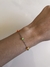 Pulseira Correntinha + Miçangas Coloridas na internet