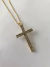 Colar Cruz Grossa Cravejada - comprar online