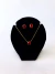 Conjunto Colar e Brinco Zircônia Oval Pequena - comprar online