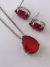 Conjunto Colar e Brinco Zircônia Gota