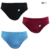 Kit c/ 3 unidades Cueca Slip algodão Ref.: 040.3