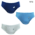 Kit c/ 3 unidades Cueca Slip algodão Ref.: 040.3 - comprar online