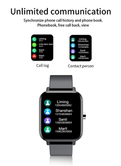 Relógio Inteligente SmartWatch Com Chamada de Voz - Lojas TecLog Digital