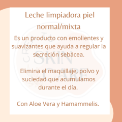 LECHE LIMPIADORA PIEL MIXTA - tienda en línea