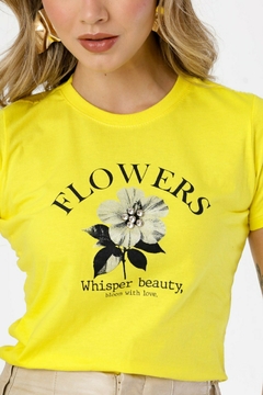 T-shirt Flowers - comprar online