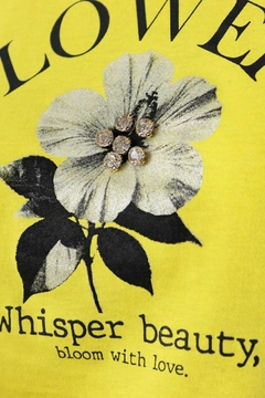 T-shirt Flowers - Dettaly Modas