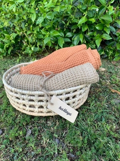 Canasto chico de mimbre - comprar online