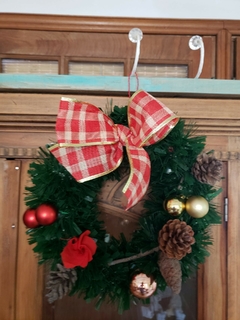 coronas navideñas para colgar