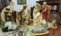Pesebre grande 9 piezas - comprar online