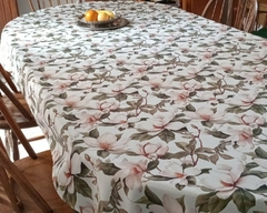 Mantel antimanchas Magnolias (chico) - comprar online