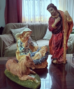 Pesebre grande 4 piezas