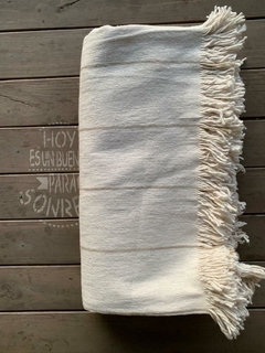 Manta rayas finitas beige