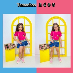 CONJUNTO JEANS MARGARIDA COM BOLSINHA I