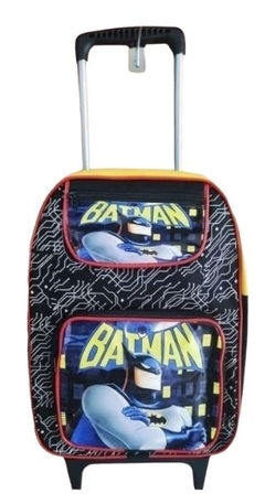 MOCHILA GRANDE DE RODINHAS MENINO PERSONAGENS - comprar online