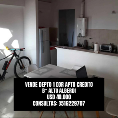 B° ALTO ALBERDI - 1 DORMITORIO CON APTO CREDITO - CONSULTAS 3516229707 - comprar online