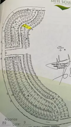 VENTA DE LOTE EN ALQARIAS 1 - SIETE SOLES - 3516229707 - comprar online