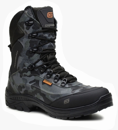 BOTA ARMY.C - CAMUFLADO CHUMBO