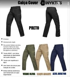 CALÇA COVER INVICTUS || VERIFICAR COR E TAMANHO