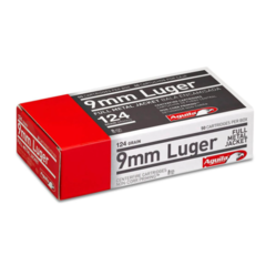 Munição Aguila 9mm Luger FMJ 124gr - 50rds.