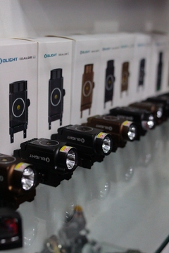 Lanterna Olight Baldr Mini 600 lumens Laser Verde na internet