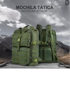 MOCHILA TATICA MODULAR ATTACK - comprar online