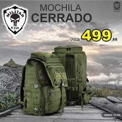 Mochila Tática Modular Cerrado - comprar online