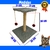 Arranhador Para Gatos Poste Com Brinquedo Gato Exclusivo - comprar online