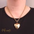 KIT Colar, Pulseira e Brinco Coração Dourado - Mincantos Acessórios: Bijuterias Finas Banhadas a Ouro