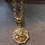 Colar Pingente Leão Dourado - loja online