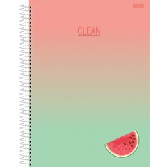 Caderno 10 Matérias Clean Feminino | São Domingos na internet