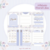 Agenda 2025 - Floral Alfabeto Lilás - comprar online