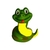 ALCANCIA PLASTICO SERPIENTE VERDE GERRY ALC-2096