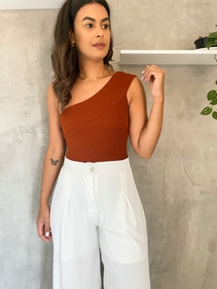 Calça pantalona Branca - comprar online