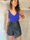 Shorts saia laço