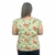 Blusa Feminina Plus Size Manga Godê Bata Estampada - Coalizão Fashion